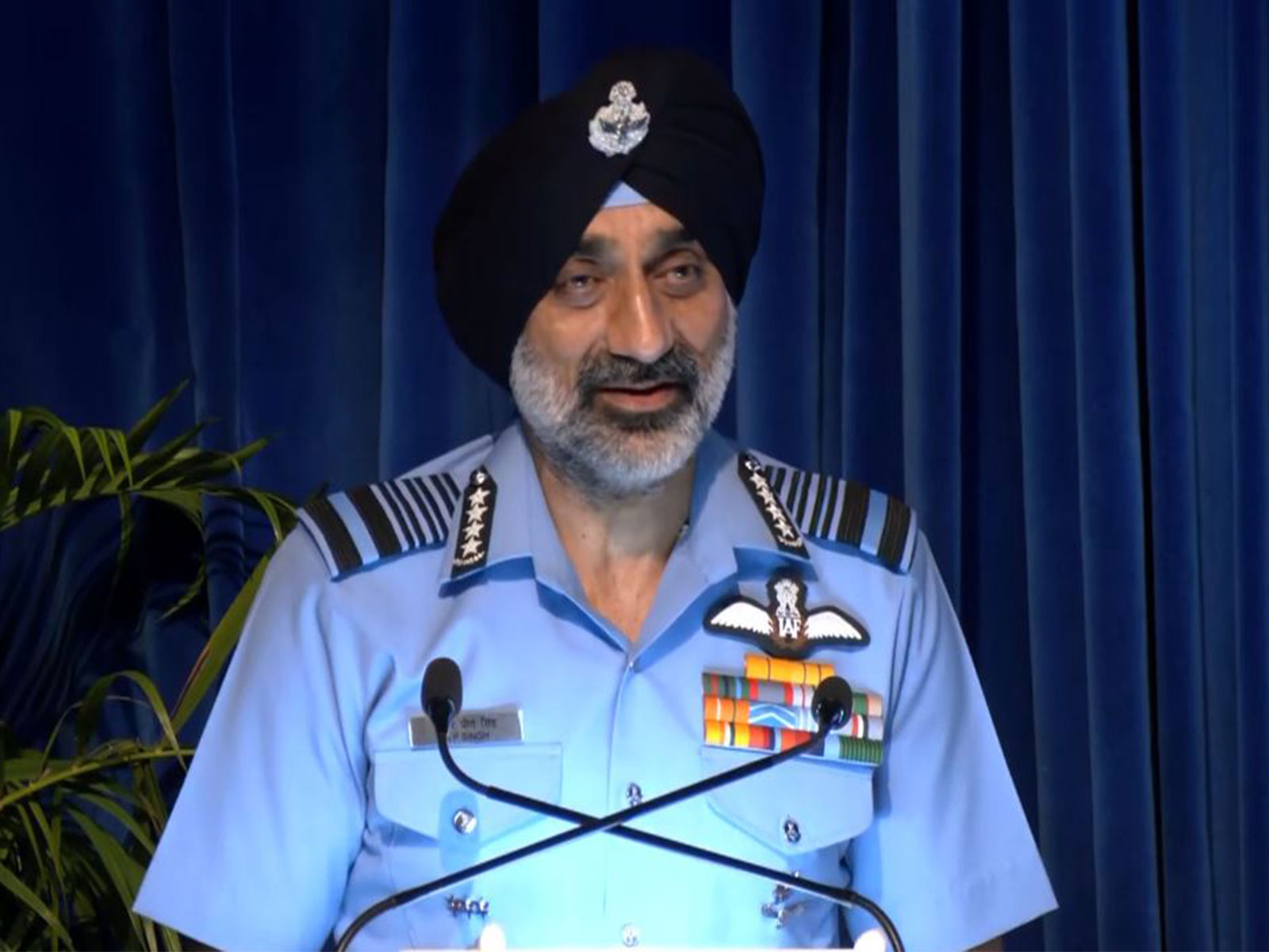 Air Chief Marshal AP Singh (Photo/ANI)