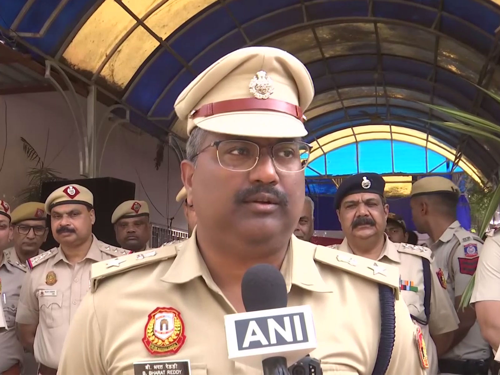 DCP Railway B. Bharat Reddy (Photo/ANI) DCP Railway B. Bharat Reddy (Photo/ANI)