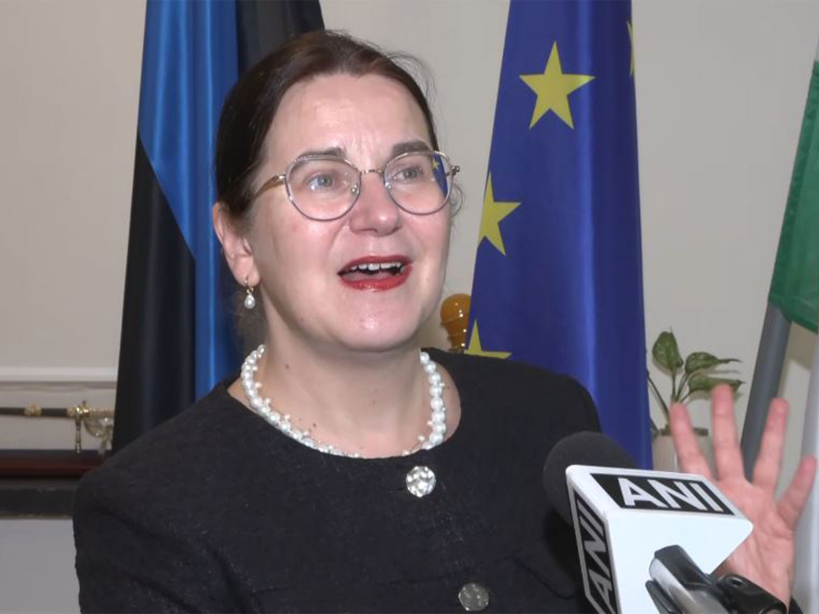 Estonia Minister of Justice and Digital Affairs, Liisa Pakosta (Photo/ANI)