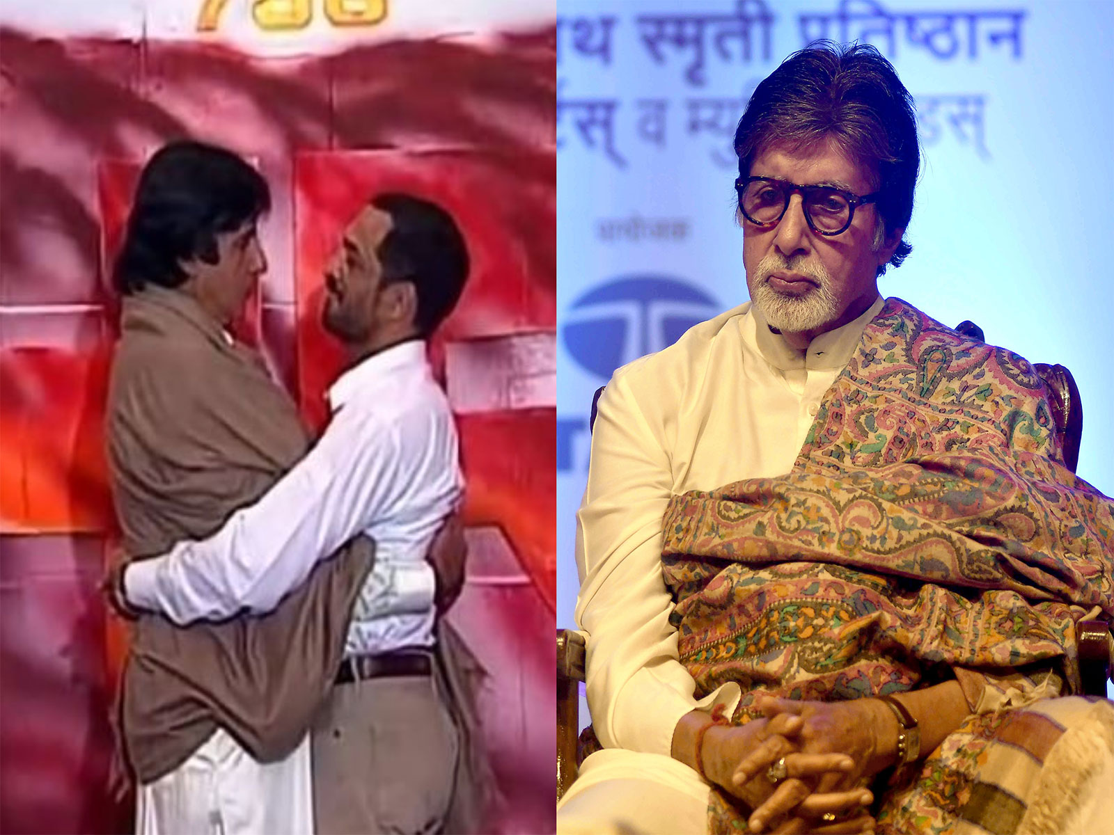 Amitabh Bachchan shares memories of Nana Patekar (Photo/Instagram@amitabhbachchan/ANI) Amitabh Bachchan shares memories of Nana Patekar (Photo/Instagram@amitabhbachchan/ANI)