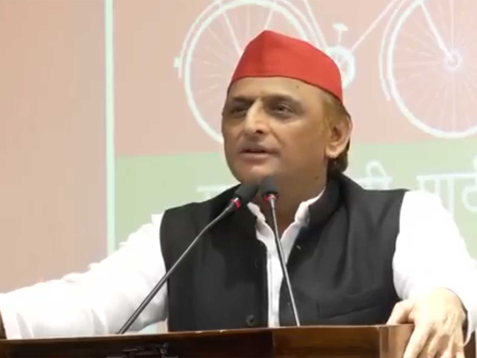 Samajwadi Party (SP) chief Akhilesh Yadav (Photo/ANI)