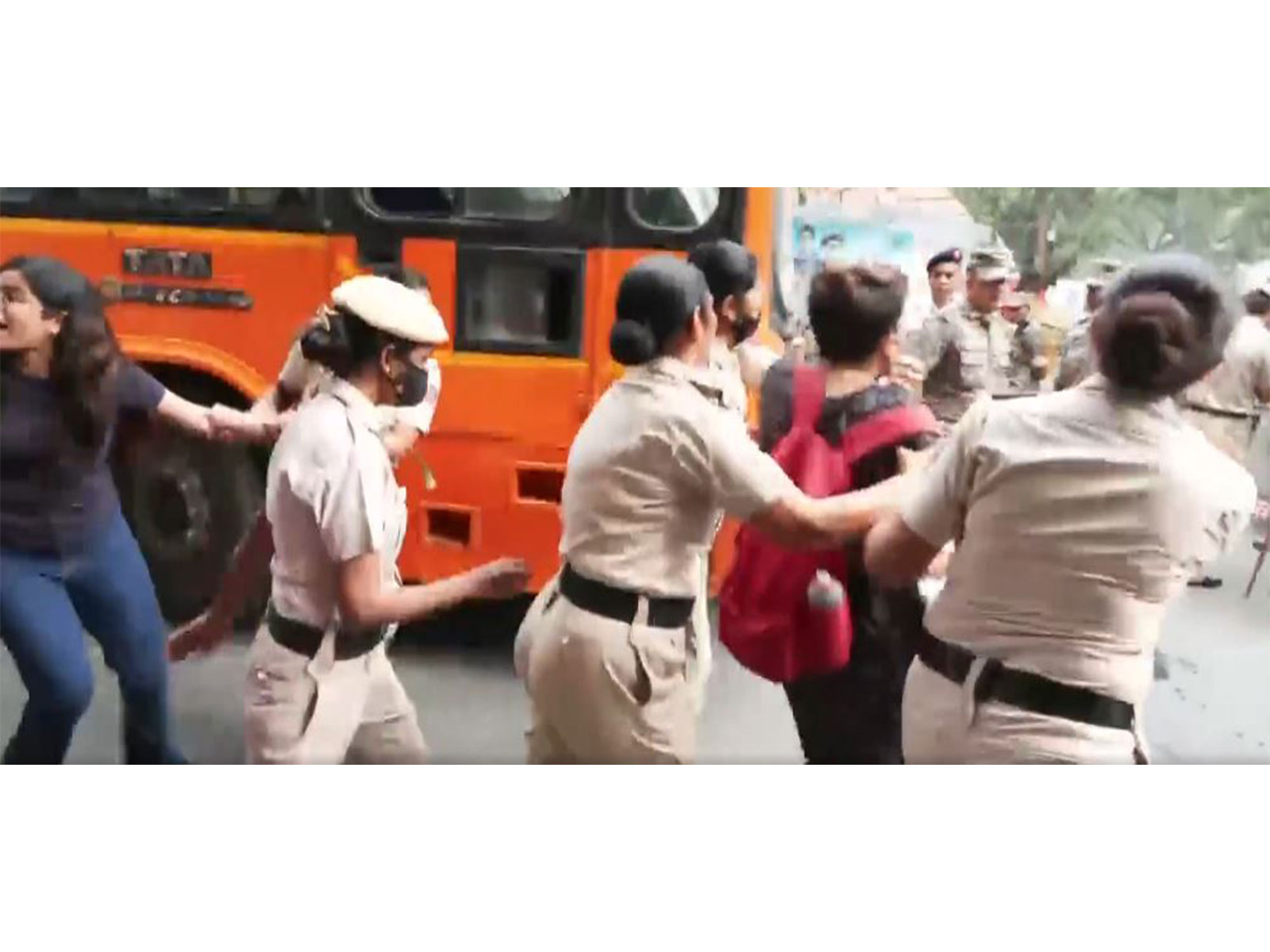 Delhi Police detained several protesters who had started gathering at Jantar Mantar for the Cockroach Janta Party (CJP) protest (Photo/ANI)