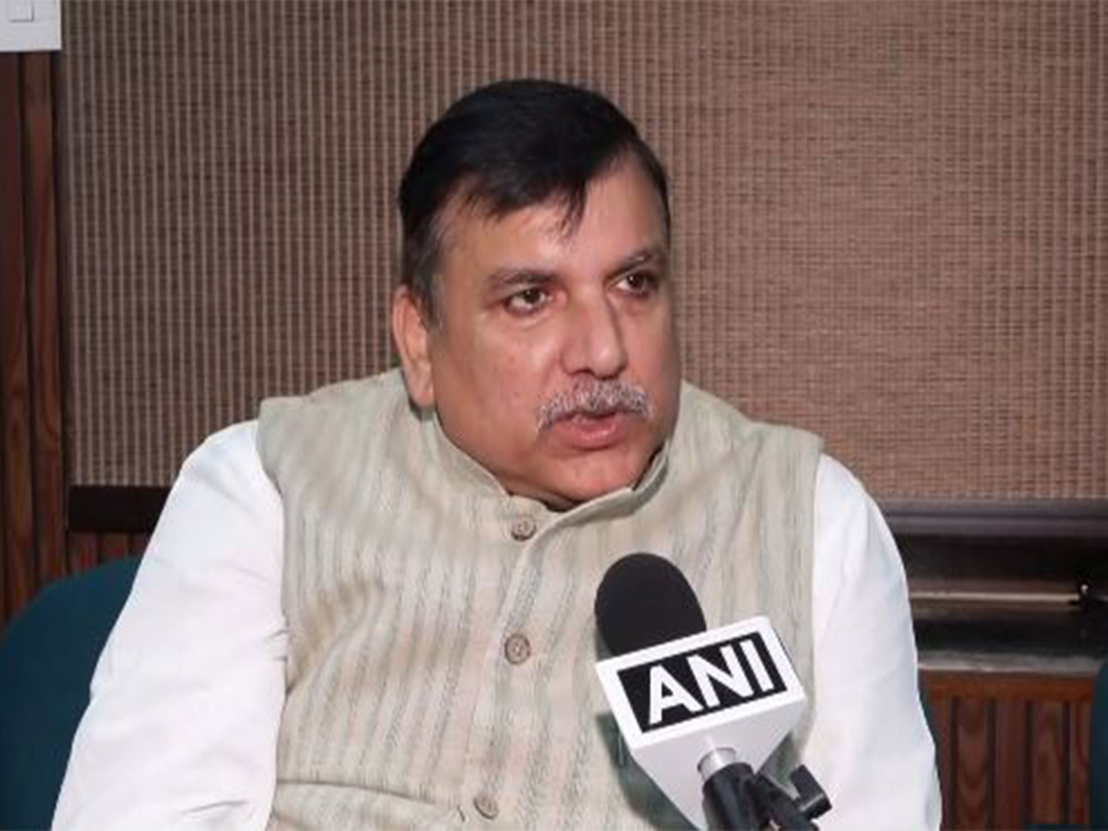 Aam Aadmi Party (AAP) Rajya Sabha MP Sanjay Singh (File Photo/ANI)