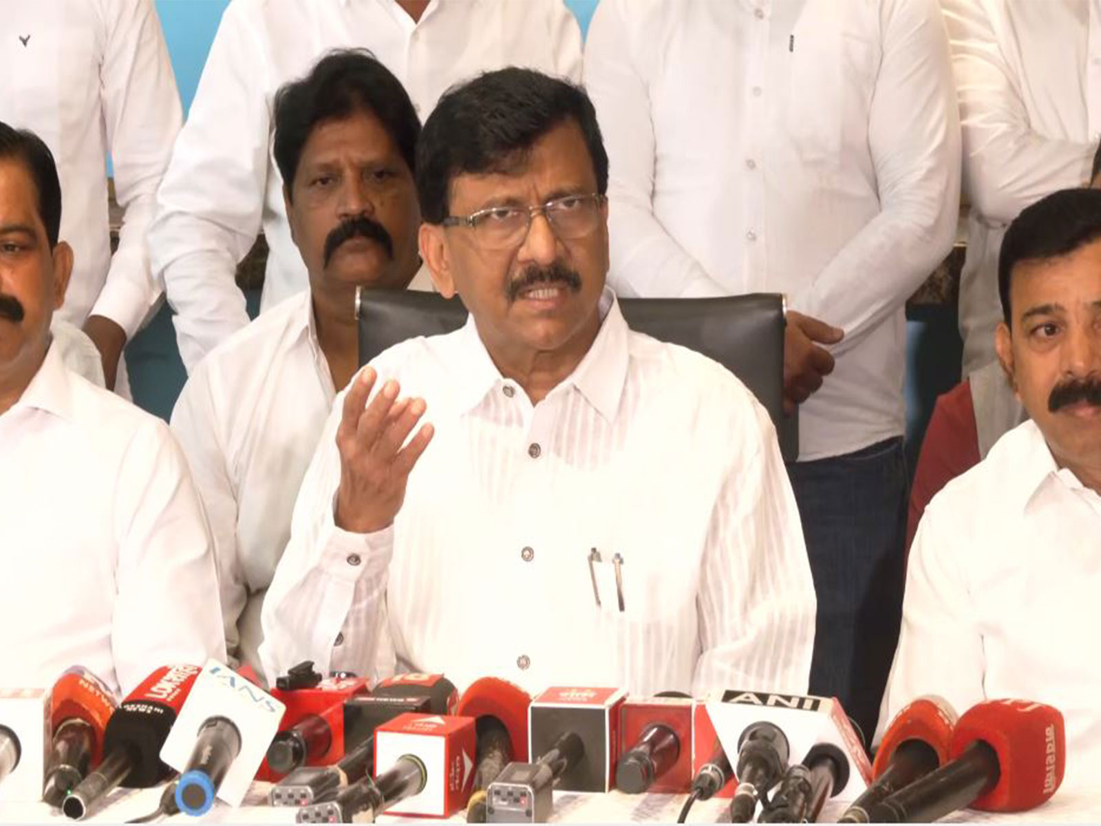 Shiv Sena (UBT) leader Sanjay Raut (Photo/ANI)