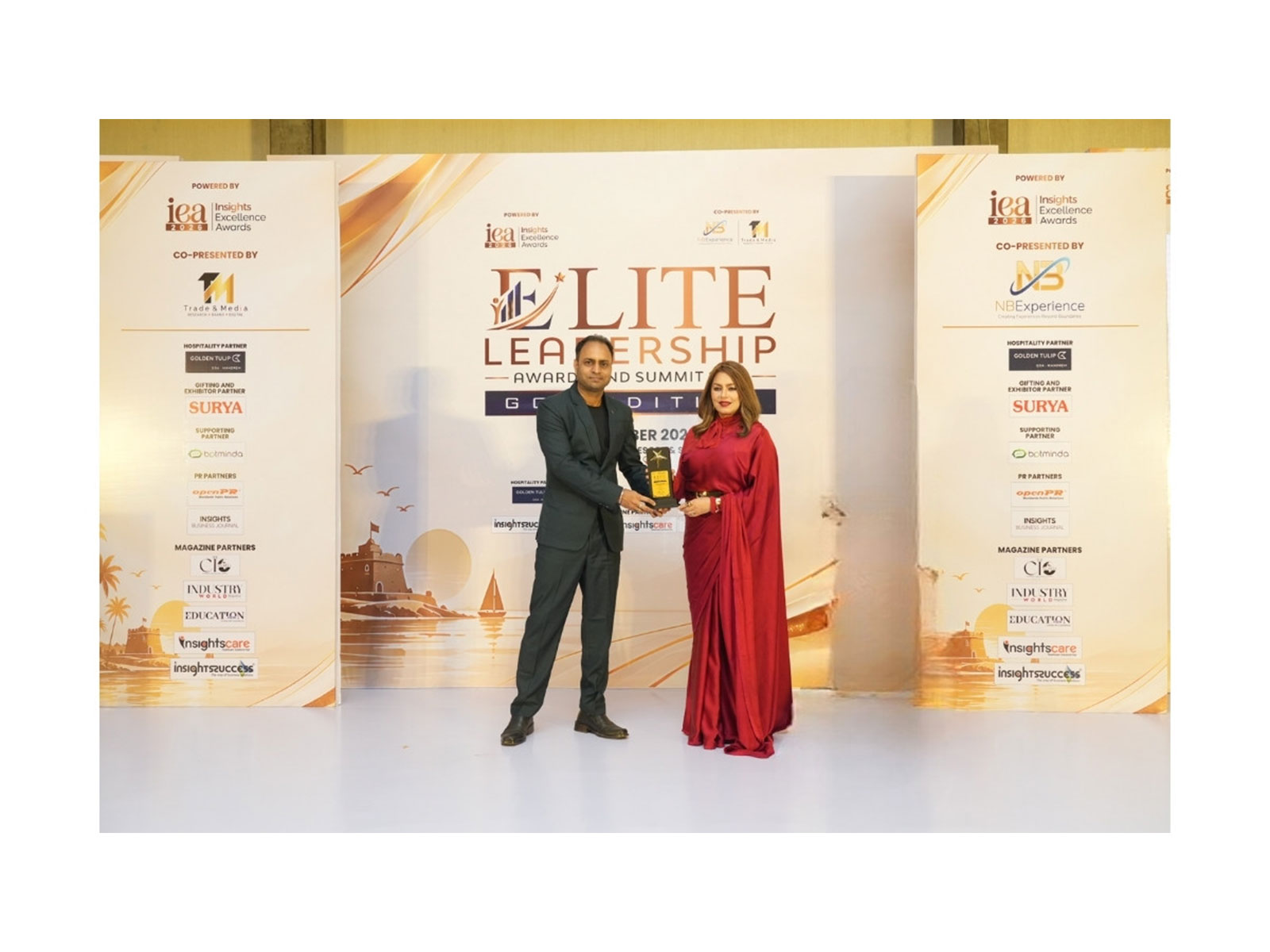 The BigBuzz founder and reputation strategist was honoured for his work in reputation management