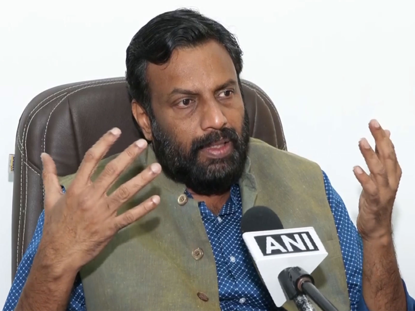Communist Party of India (CPI) MP P Sandosh Kumar (Photo/ANI)