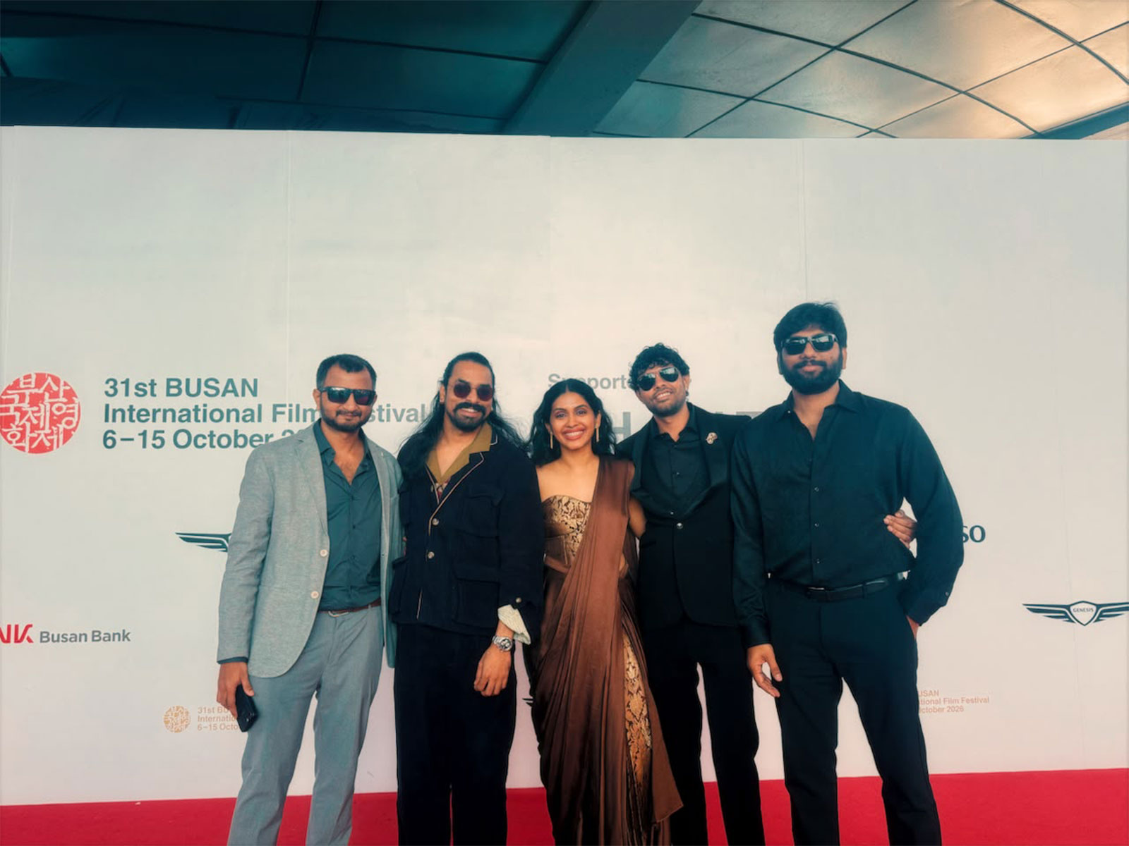 'Selvi' team at 31st Busan International Film Festival (Photo/Selvi makers) 'Selvi' team at 31st Busan International Film Festival (Photo/Selvi makers)