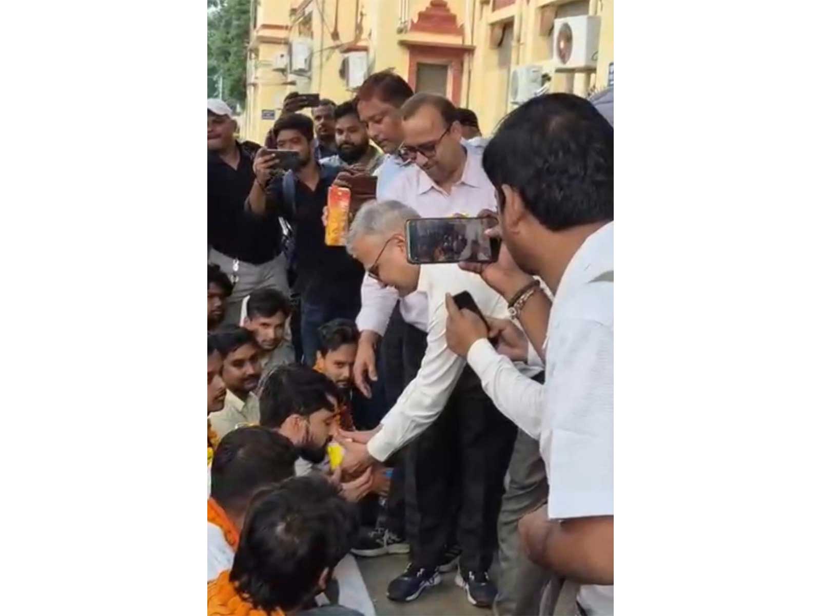 ABVP’s 19-day-long agitation at BHU concludes (Photo/ABVP)