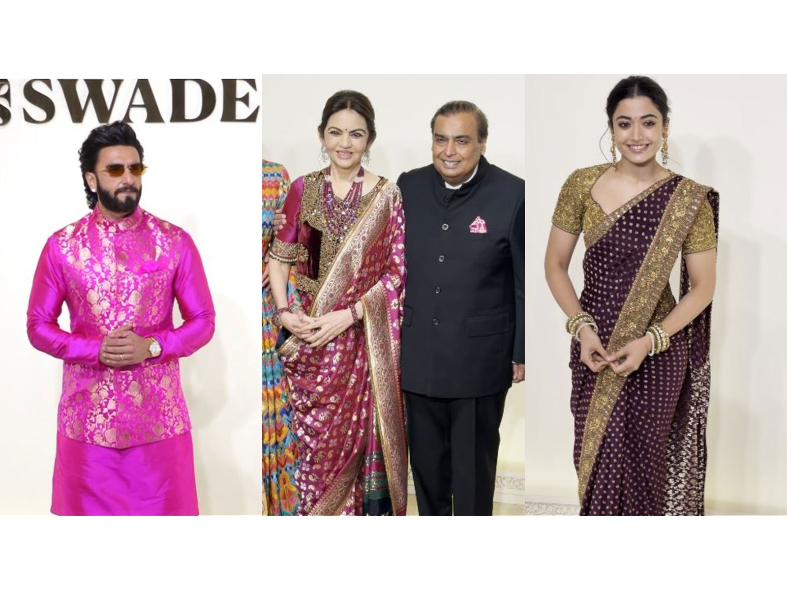 Bollywood celebs join Ambani family at 'Swadesh Eros' event (Photo/ANI)