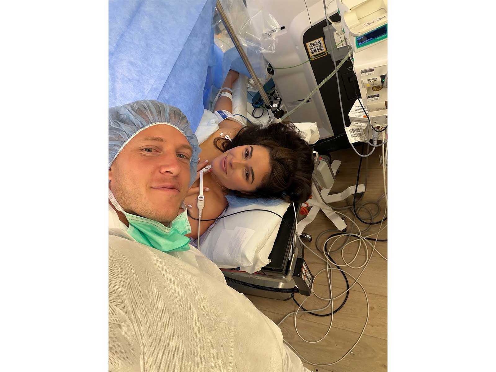 Olivia Culpo and her husband, NFL star Christian McCaffrey (Photo/instagram/@oliviaculpo)