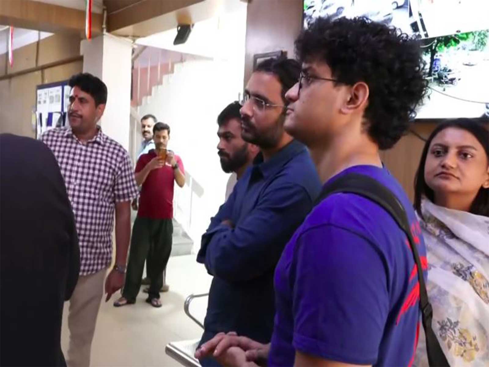 CJP leaders Abhijit Dipke, Saurav Das and Ashutosh Ranka (Photo/ANI)
