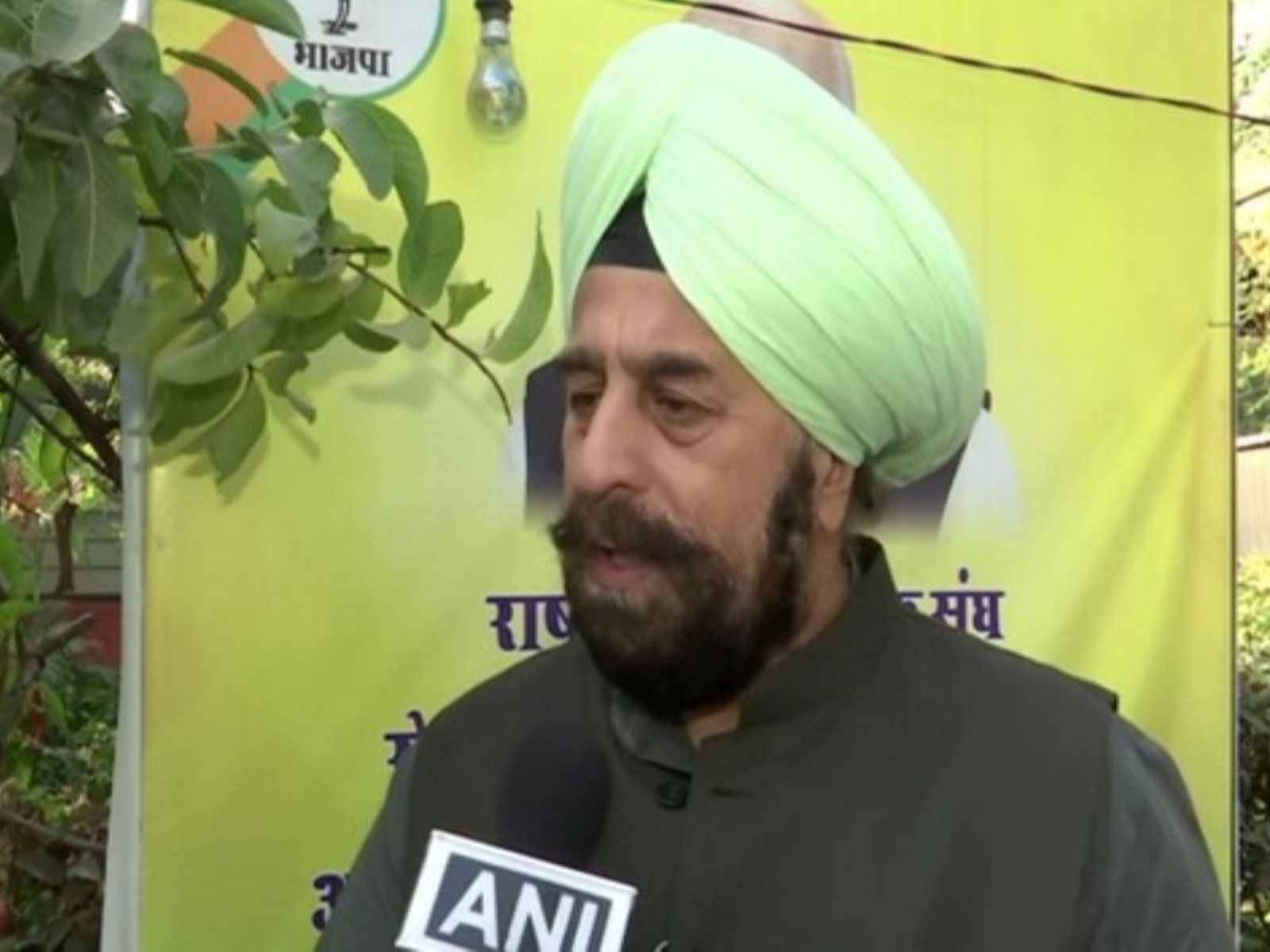 Bharatiya Janata Party leader R P Singh (Photo/ANI)