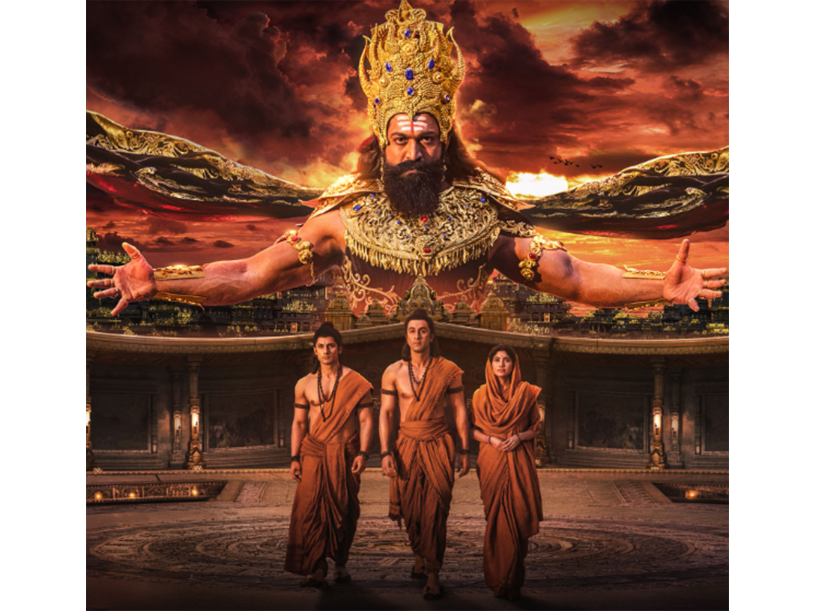 Poster of 'Ramayana' (Photo/Instagram/@worldoframayana)