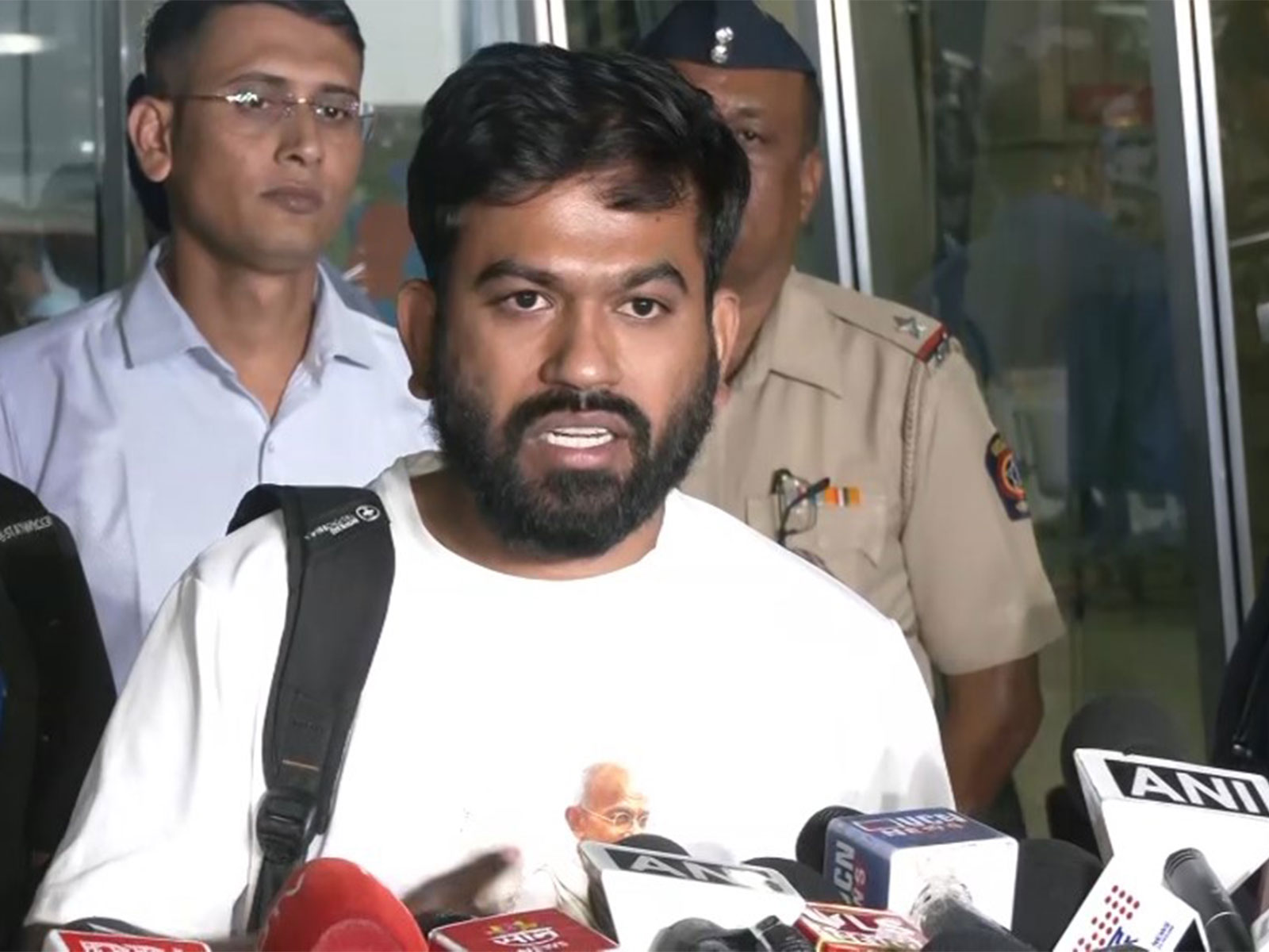 Cockroach Janta Party (CJP) activist Abhijeet Dipke (Photo/ANI)