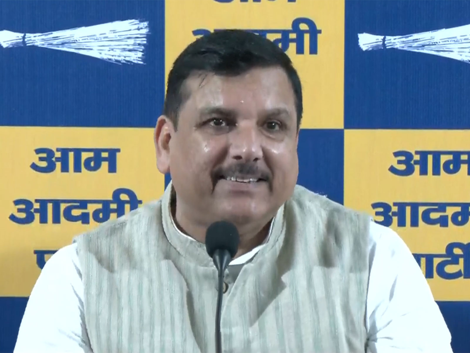 AAP leader Sanjay Singh (Photo/ANI) AAP leader Sanjay Singh (Photo/ANI)