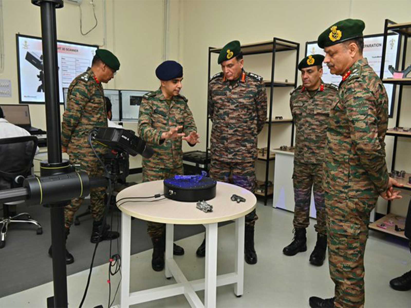 Indian Army Chief General Dhiraj Seth visits the 515 Army Base Workshop in Bengaluru and reviews initiatives in advanced manufacturing, indigenous drone development, quantum and space technologies. (Photo: Indian Army/X)