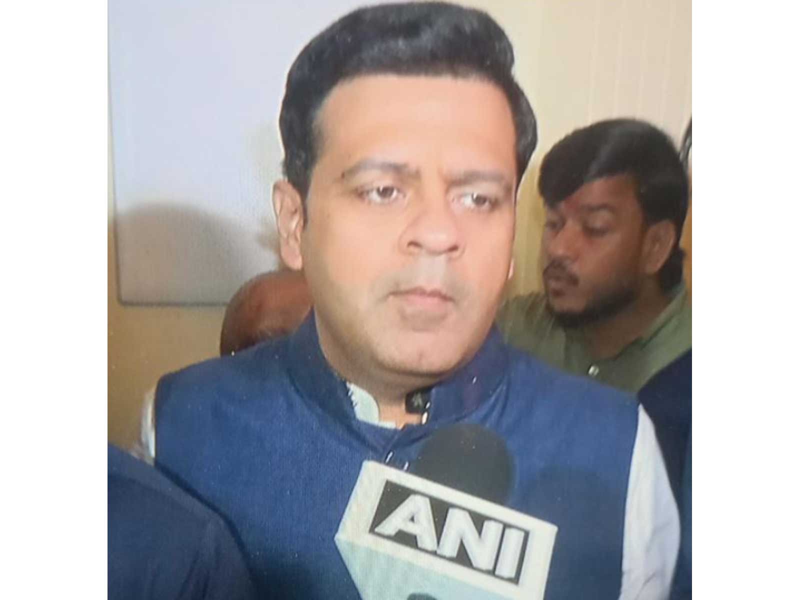 Newly appointed Rajya Sabha member Dhanraj P Nathwani (Photo/ANI) Newly appointed Rajya Sabha member Dhanraj P Nathwani (Photo/ANI)