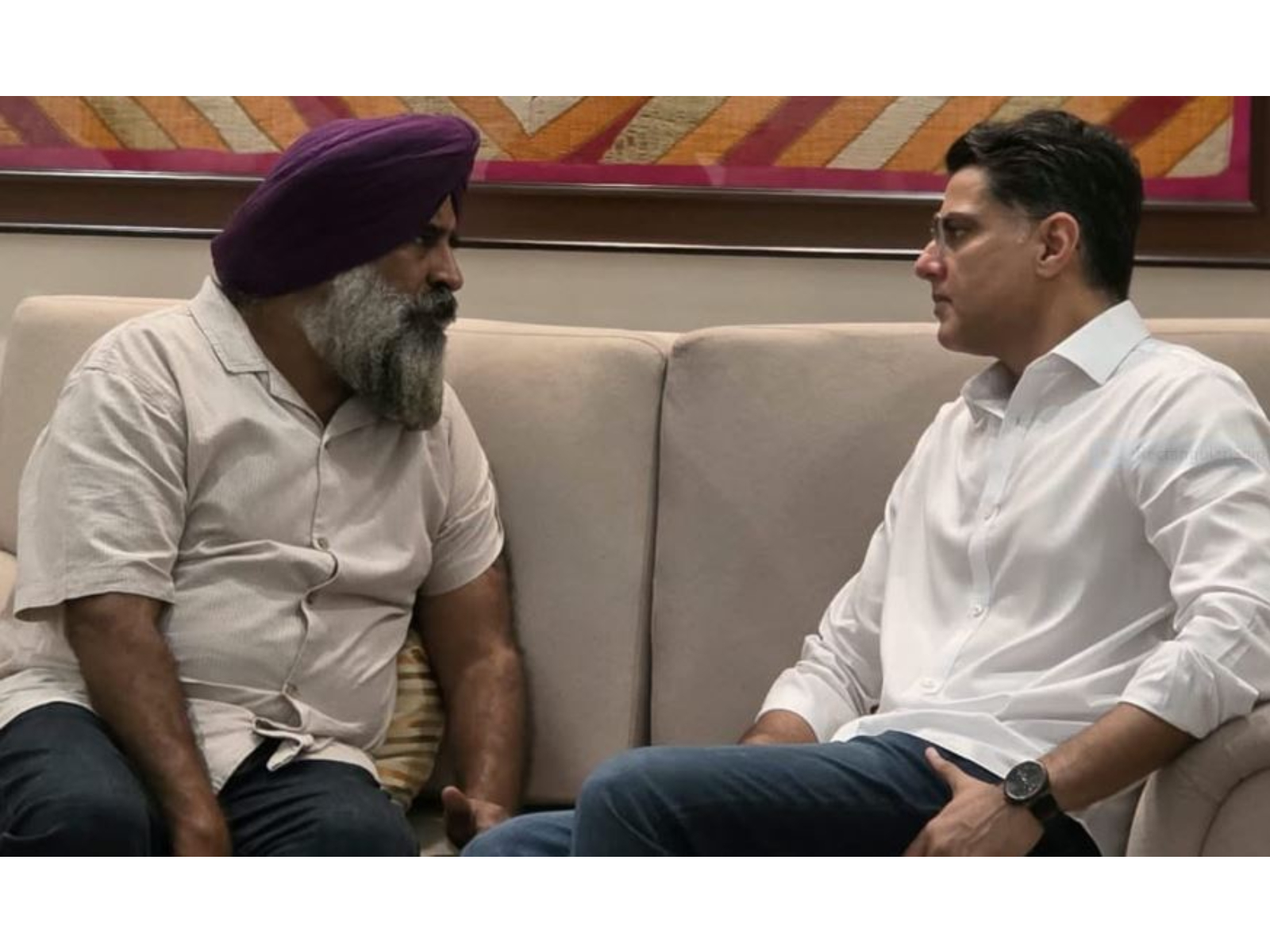 Punjab Congress chief Pargat Singh and Congress Punjab in-charge Sachin Pilot (Photo: Punjab Congress) Punjab Congress chief Pargat Singh and Congress Punjab in-charge Sachin Pilot (Photo: Punjab Congress)