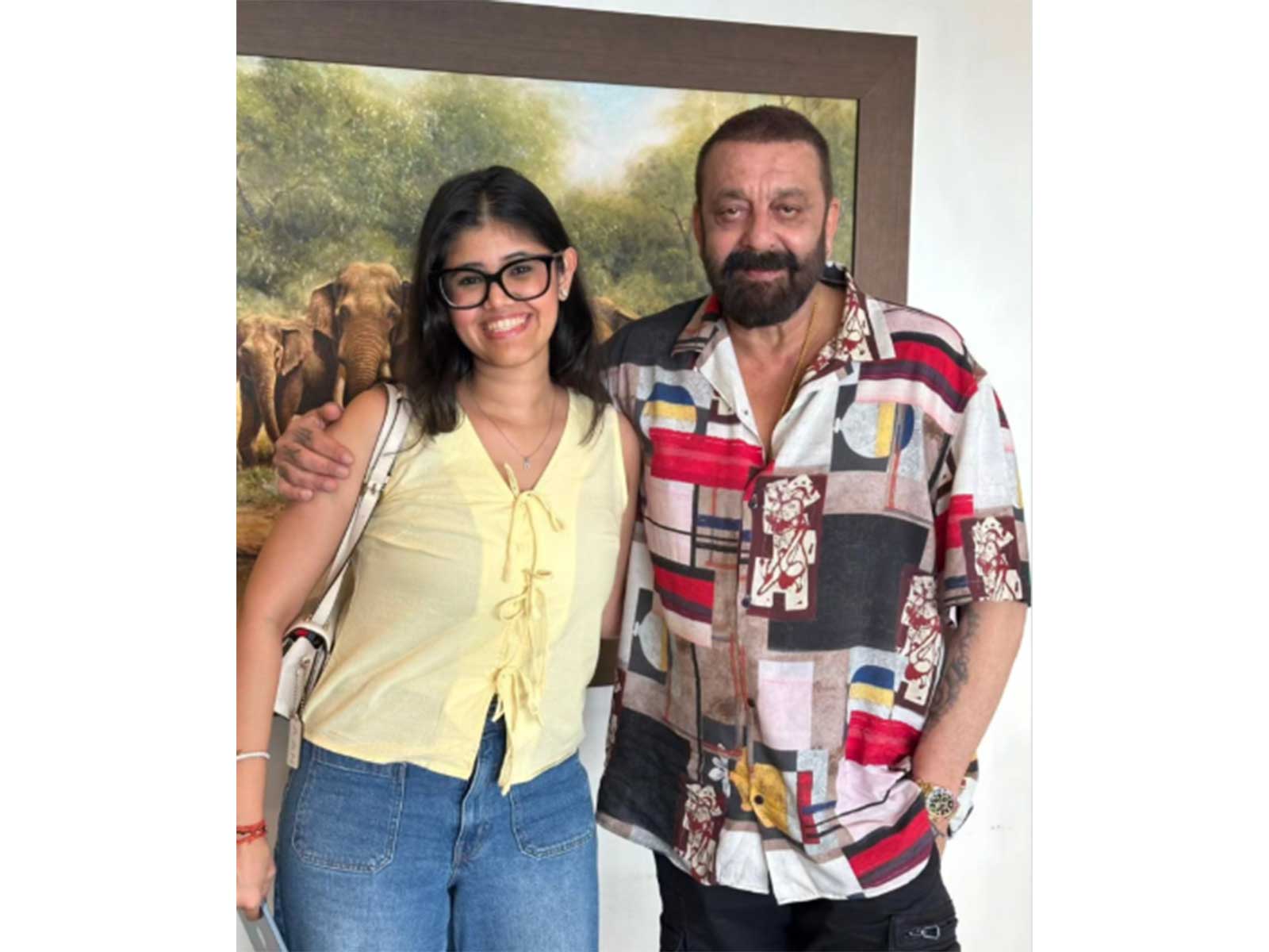 Sanjay Dutt and Anupriya Nagar (Photo/instagram/@duttsanjay) Sanjay Dutt and Anupriya Nagar (Photo/instagram/@duttsanjay)
