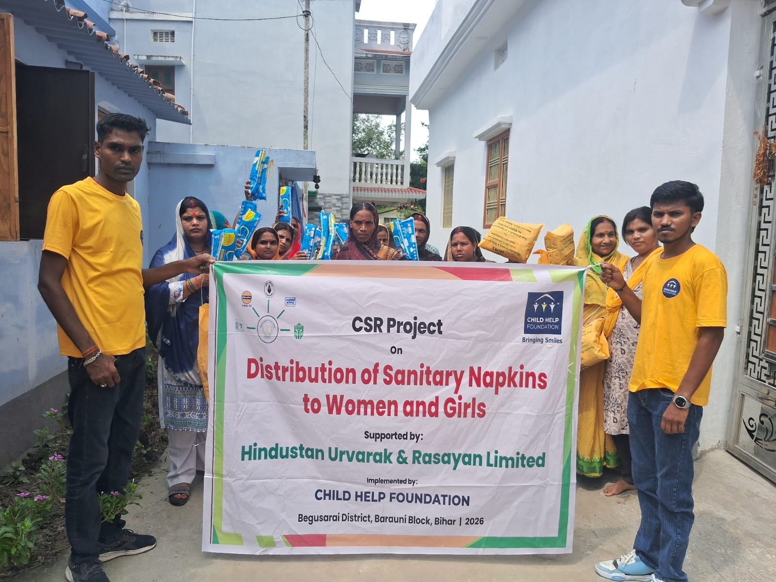 Child Help Foundation Conducted Menstrual Health Programme Across India
