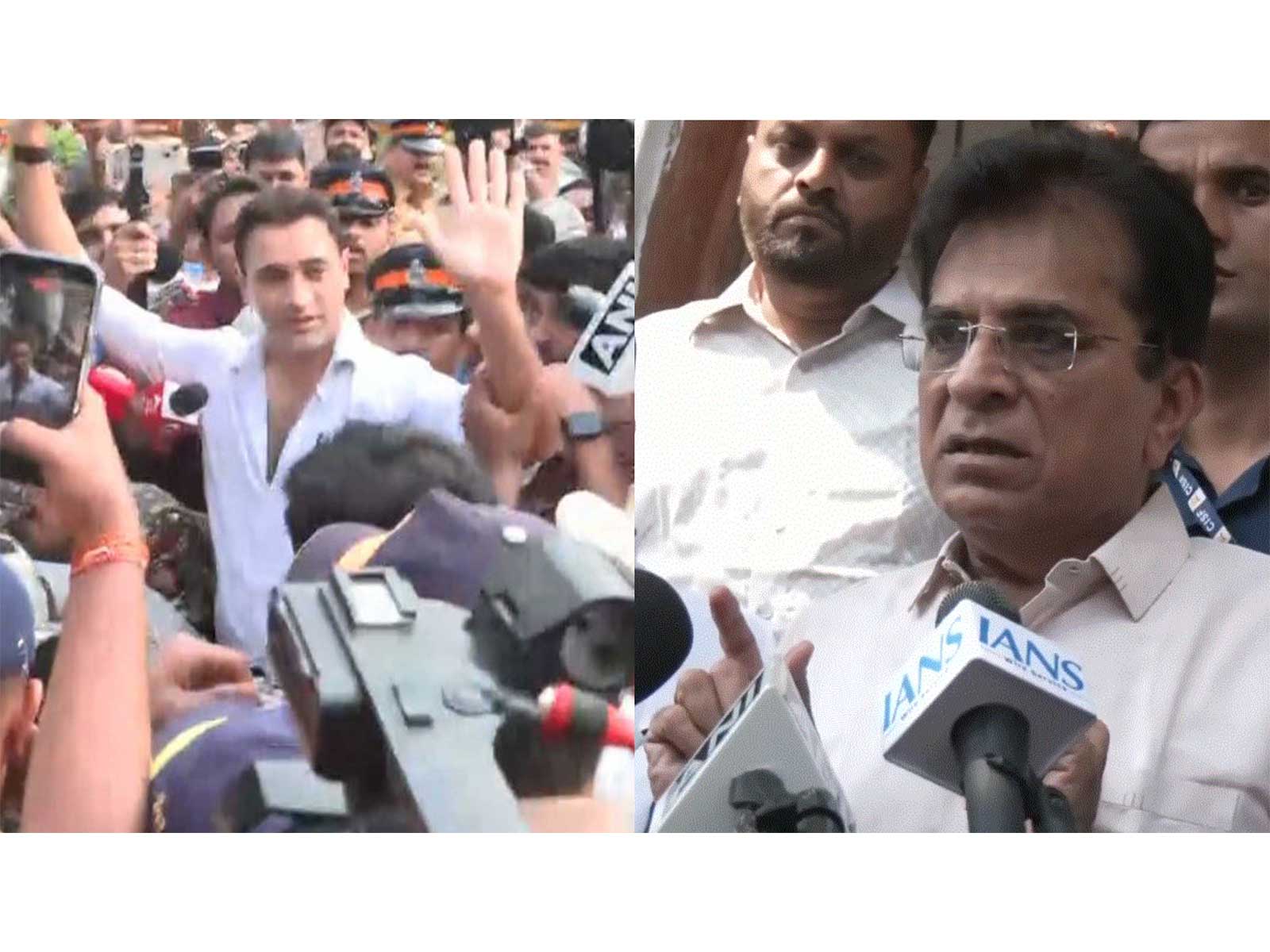 BJP leader Kirit Somaiya reacts to Imran Khan joining protests (Photo/ANI) BJP leader Kirit Somaiya reacts to Imran Khan joining protests (Photo/ANI)