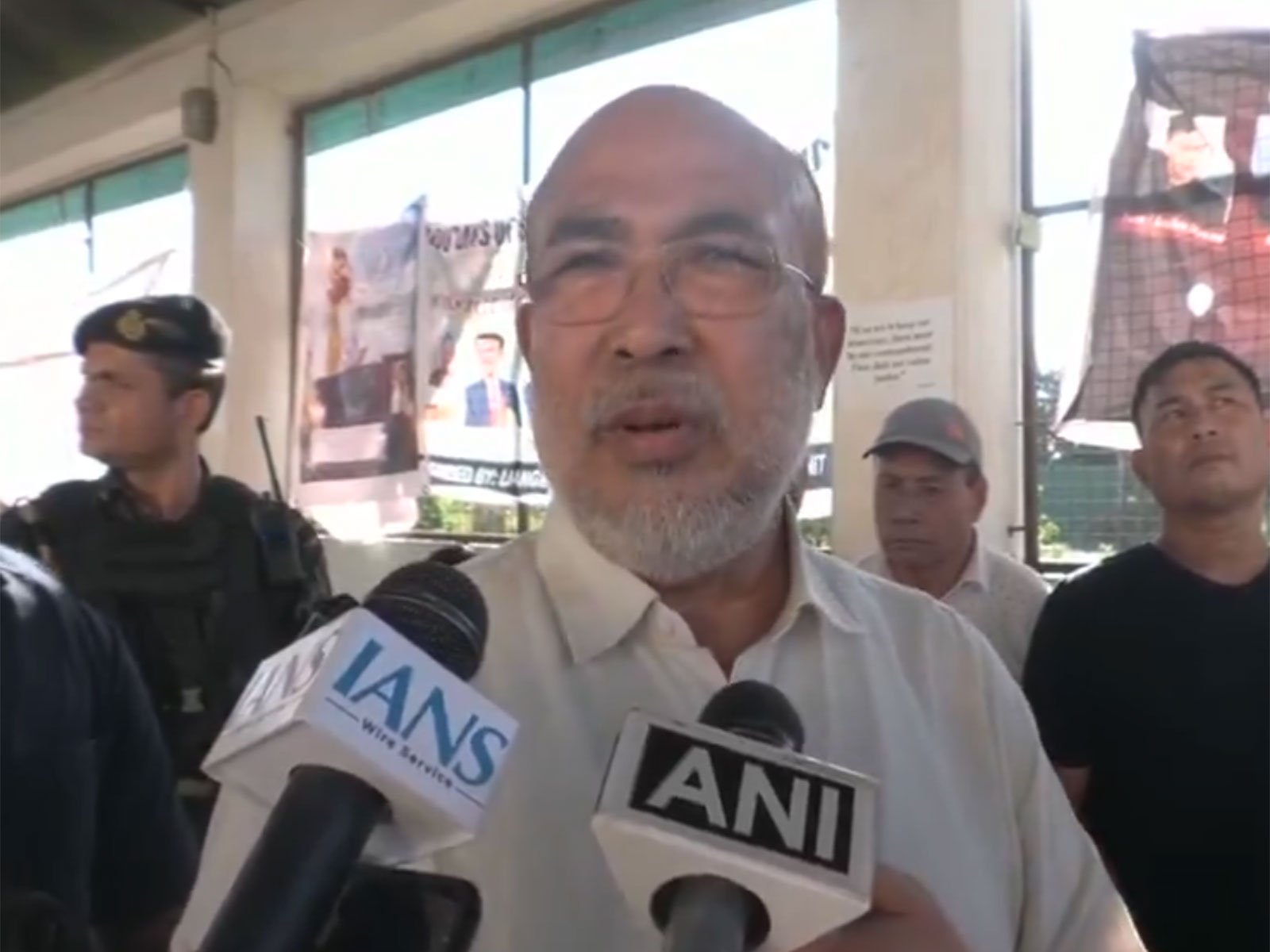Former Manipur Chief Minister N Biren Singh (Photo/ANI)