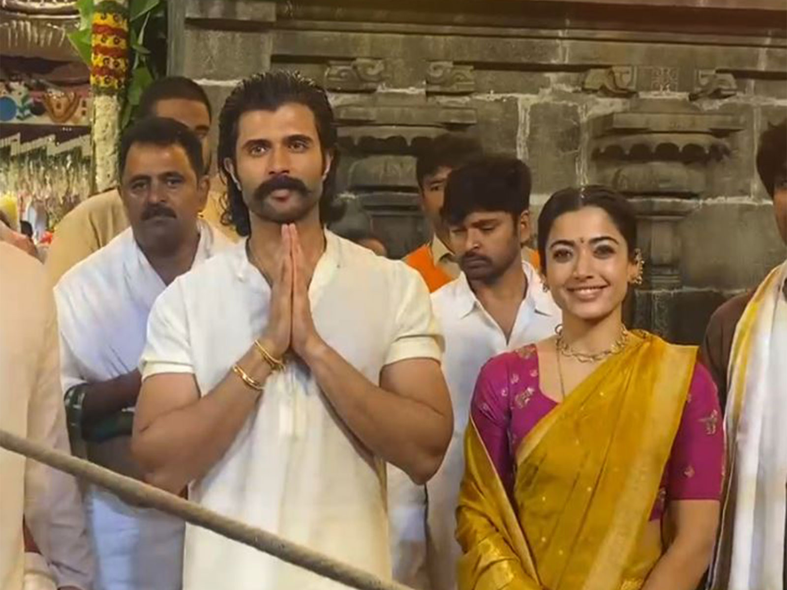 Rashmika Mandanna, Vijay Deverakonda (Photo/ANI)