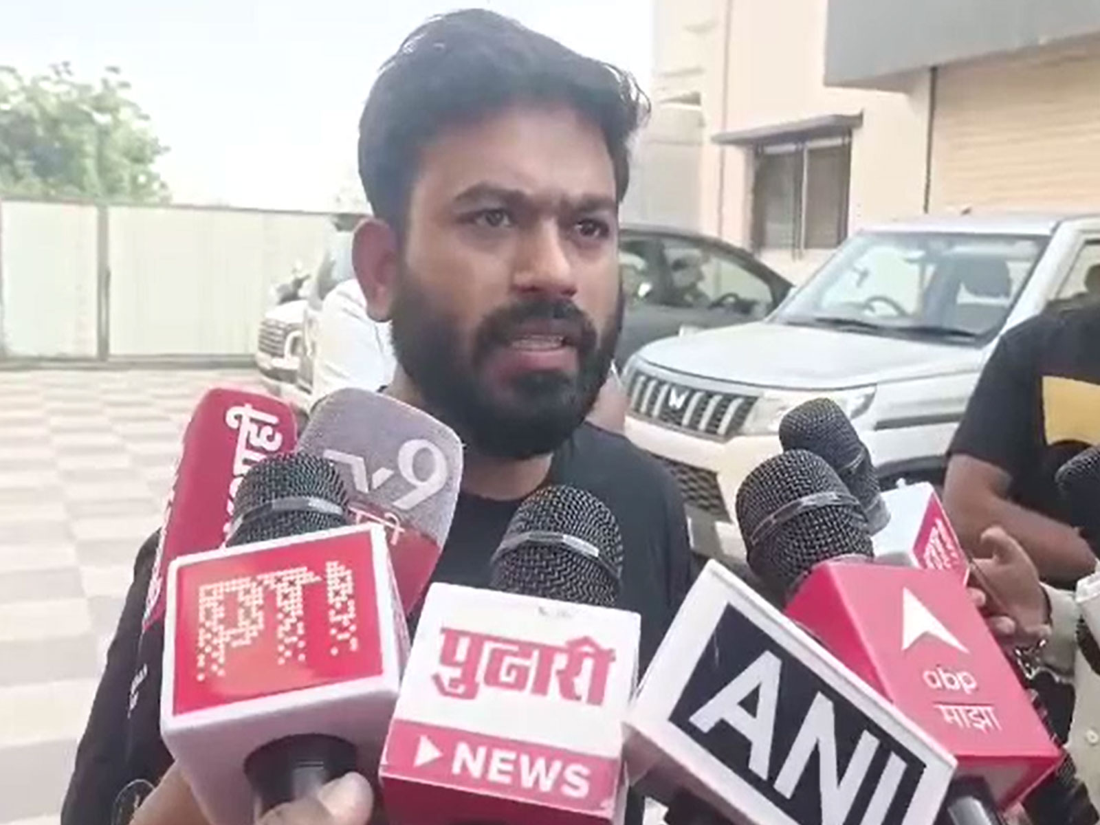 Cockroach Janata Party (CJP) activist Abhijeet Dipke (Photo/ANI) Cockroach Janata Party (CJP) activist Abhijeet Dipke (Photo/ANI)