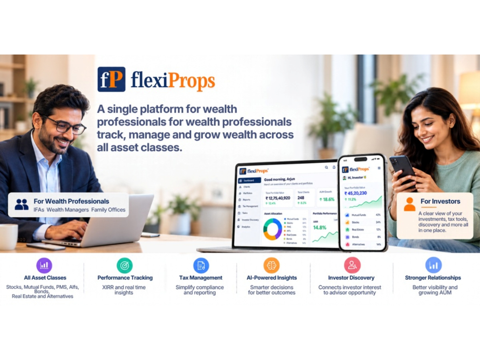 From Seven Disconnected Tools to One Wealth Operating System: flexiProps Simplifies Wealth Management for India’s Professionals From Seven Disconnected Tools to One Wealth Operating System: flexiProps Simplifies Wealth Management for India’s Professionals