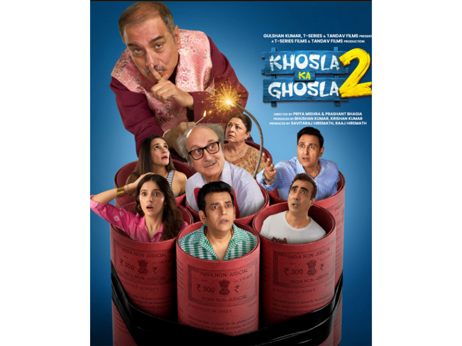 Khosla Ka Ghosla 2 poster (Photo/instagram/@tseriesfilms)