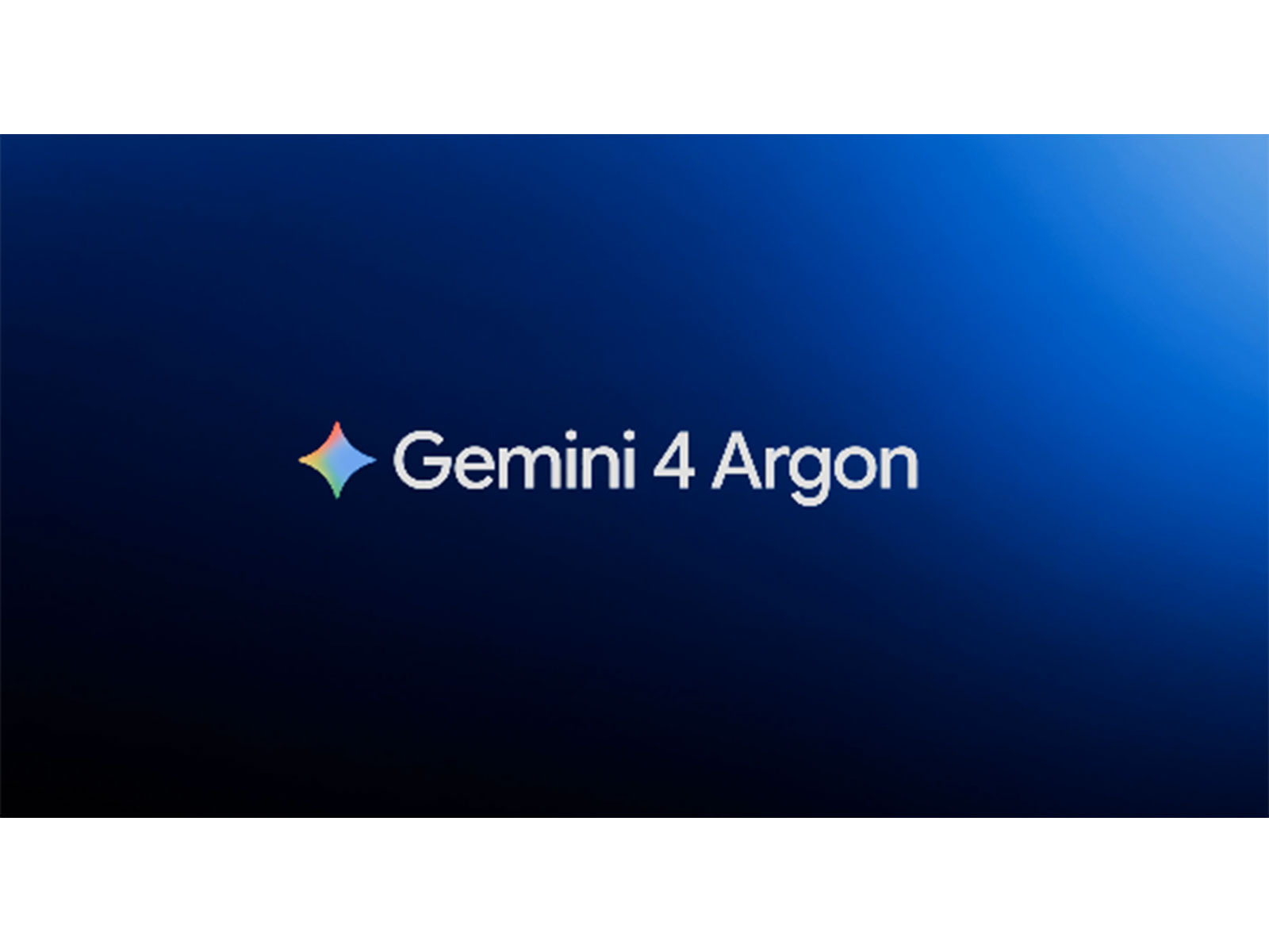 Gemini 4 Argon (Photo/X/@sundarpichai) Gemini 4 Argon (Photo/X/@sundarpichai)