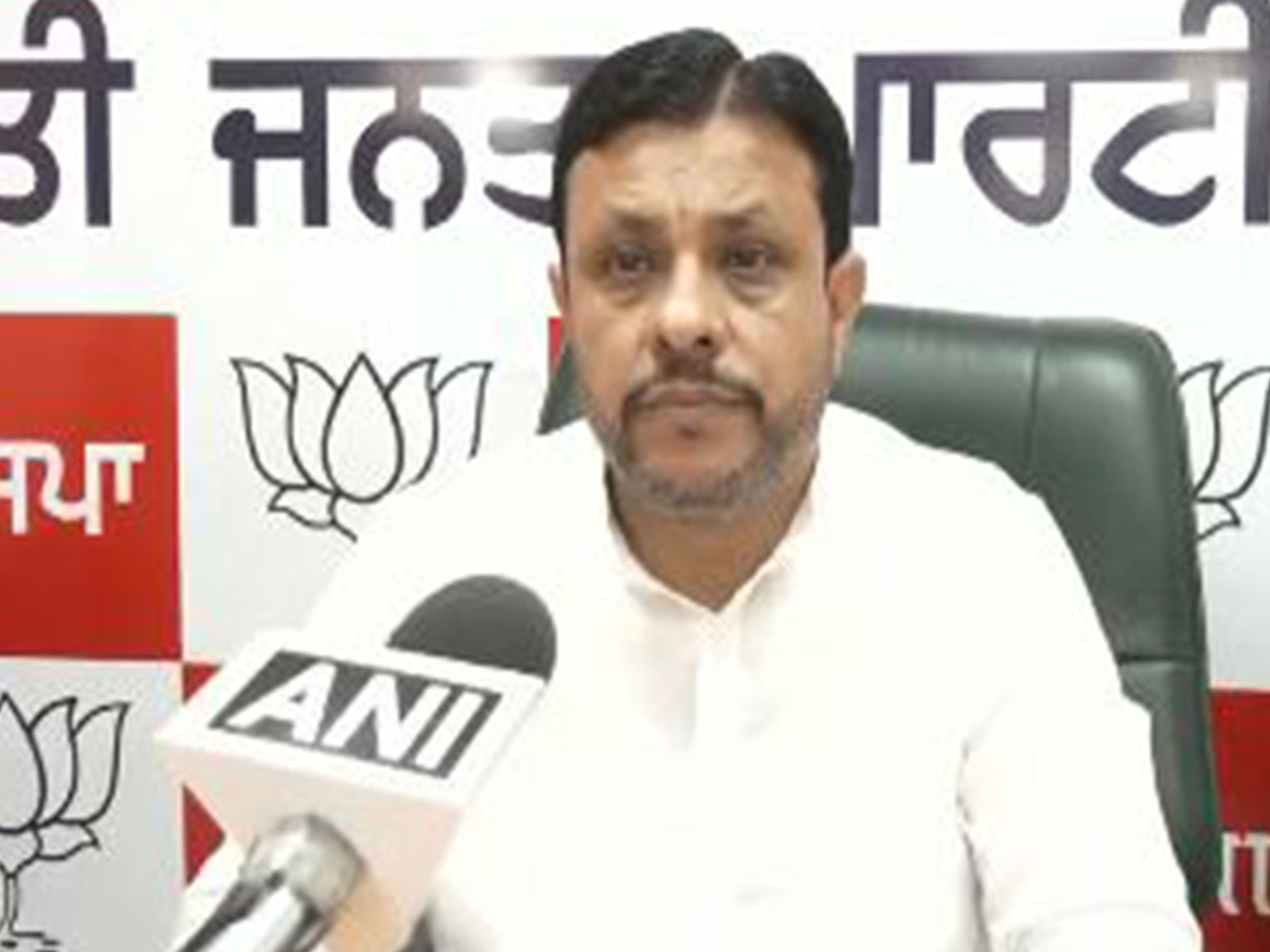 BJP District President Salil Kapoor (Photo/ANI)