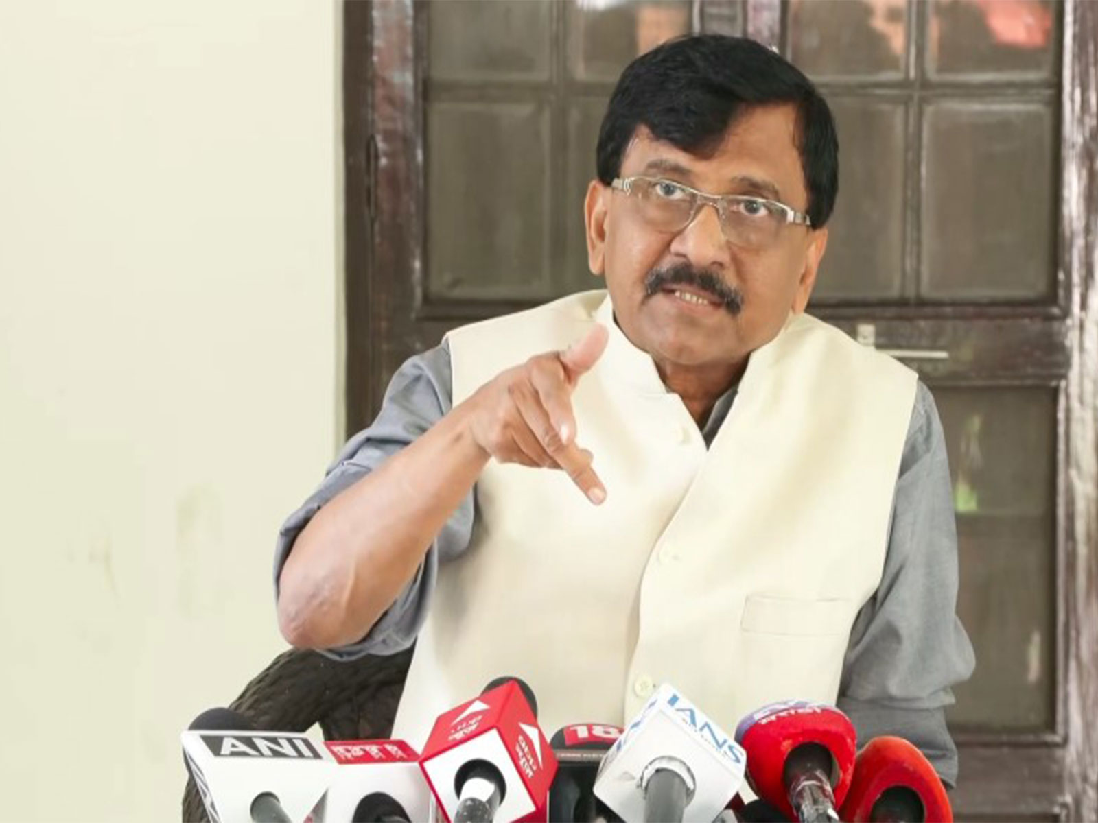 Shiv Sena (UBT) leader Sanjay Raut (Photo/ANI)