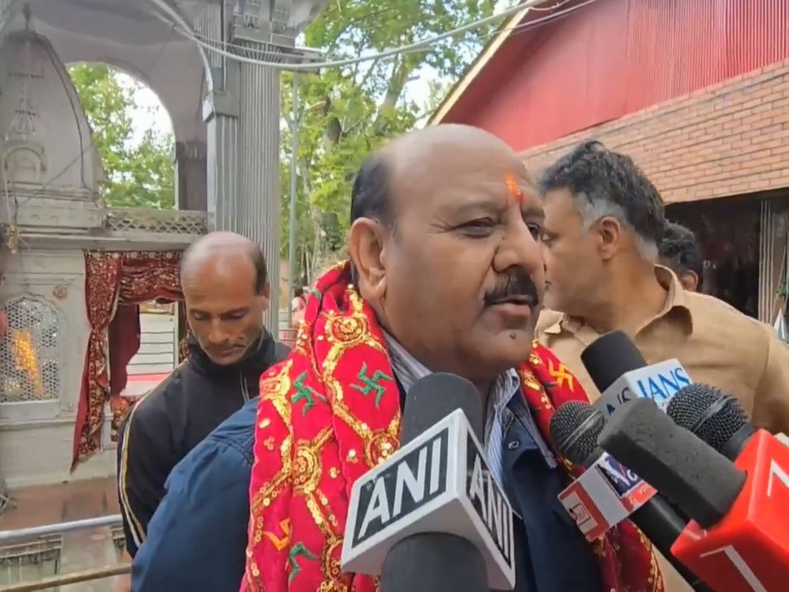 Jammu and Kashmir Deputy Chief Minister Surinder Choudhary (Photo/ ANI)