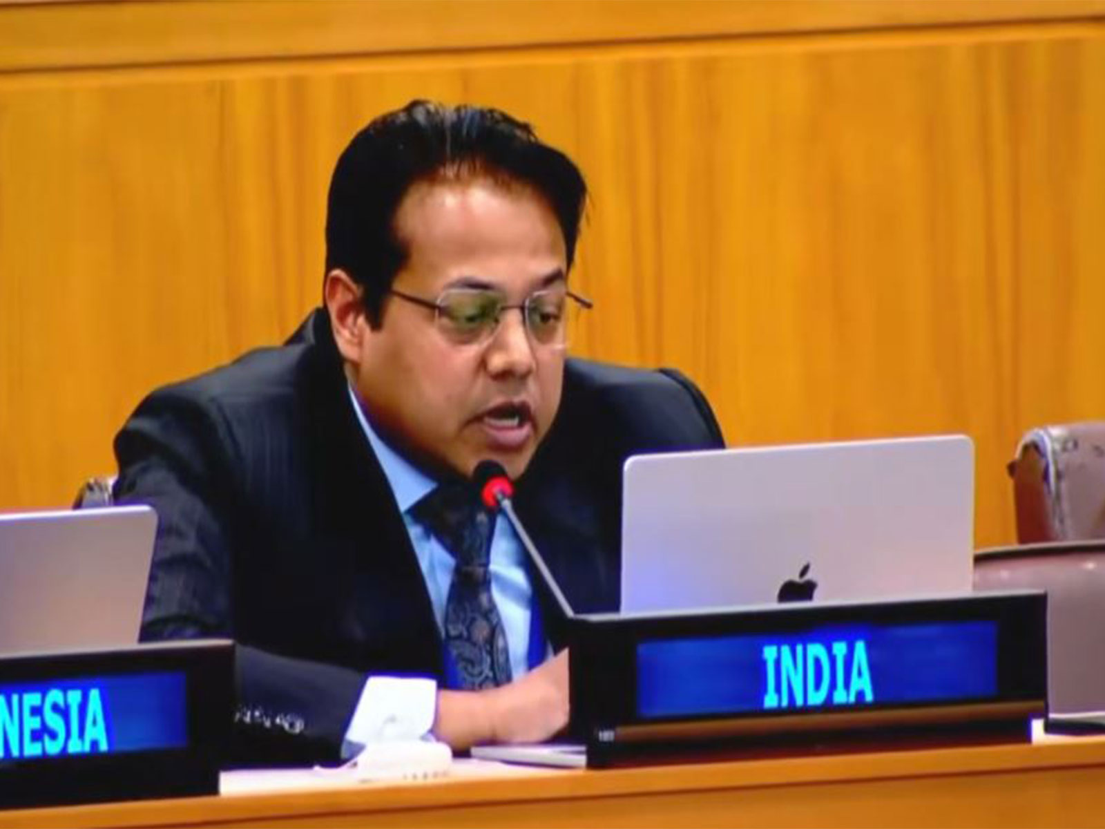 First Secretary at the Permanent Mission of India to the UN, Anuj Swarup (File Photo/X@IndiaUNNewYork)