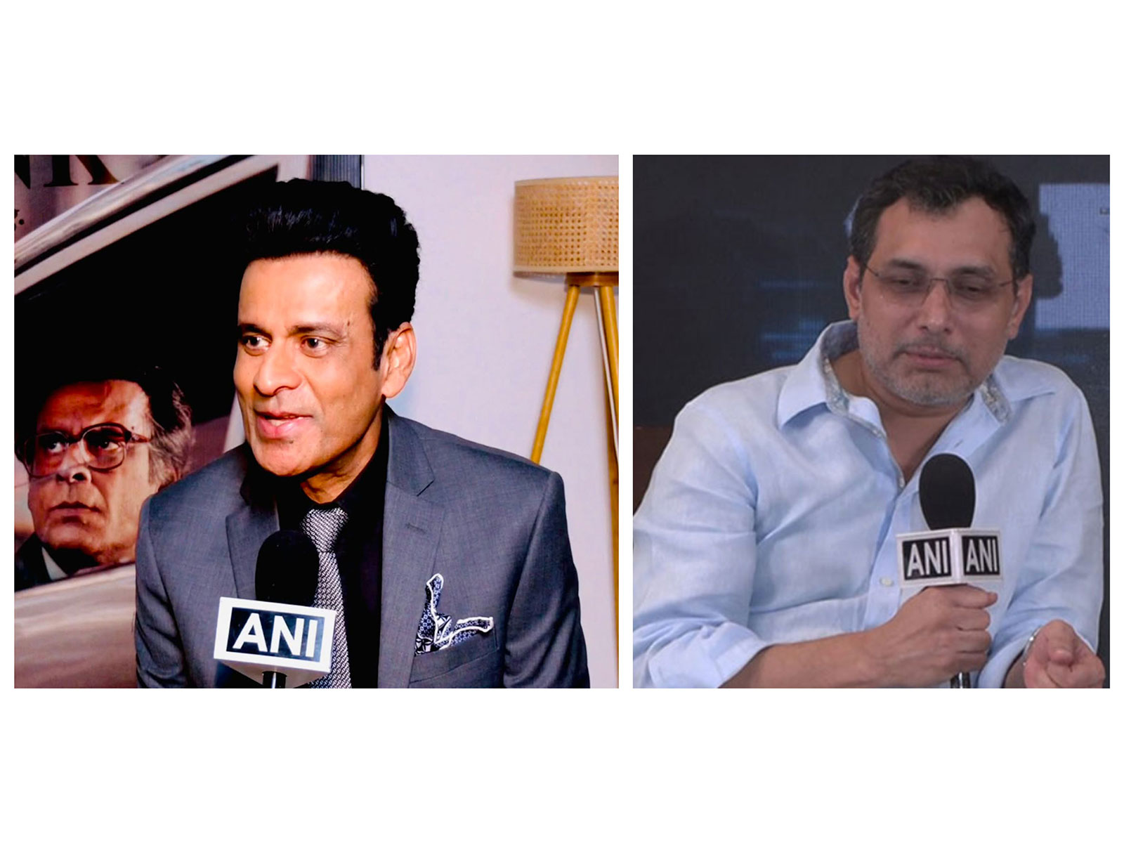 Manoj Bajpayee and Neeraj Pandey (Image source: ANI) Manoj Bajpayee and Neeraj Pandey (Image source: ANI)