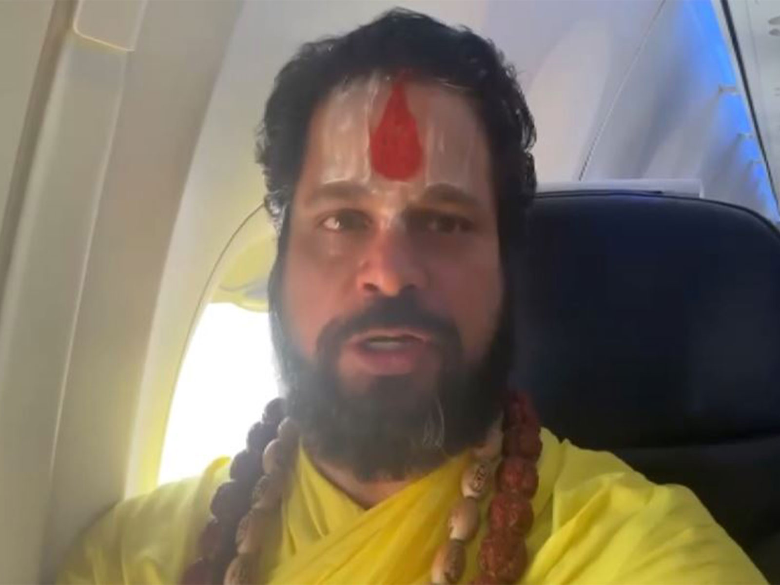Spiritual leader Jagadguru Satishacharya Ji Maharaj (Photo/ANI)