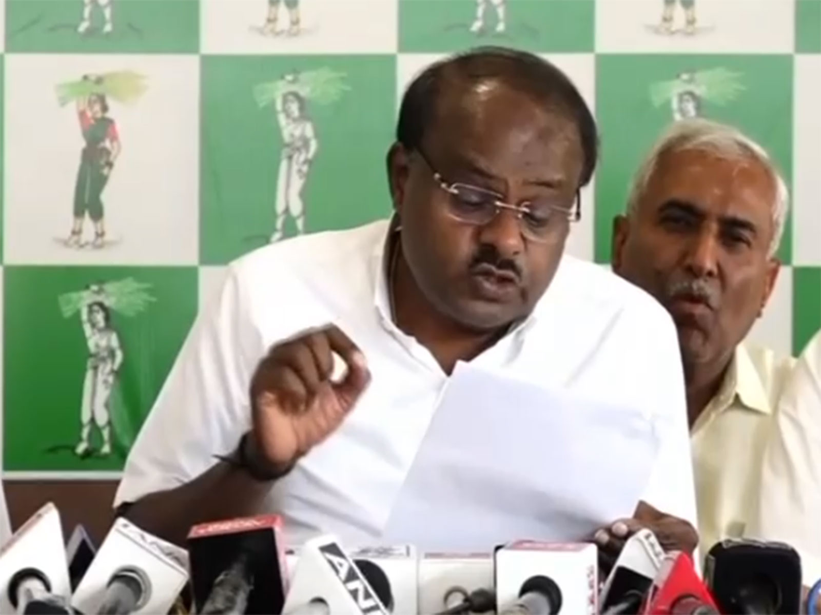 Union Minister HD Kumaraswamy (Photo: ANI)