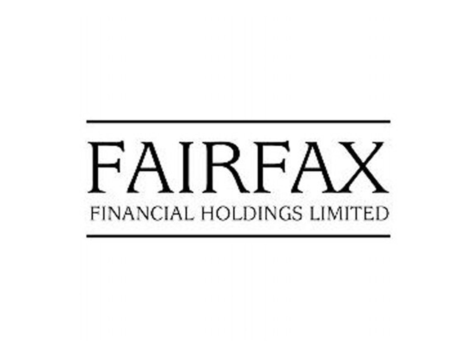 Fairfax Financial Holdings logo (Photo/X@FFH_TO)