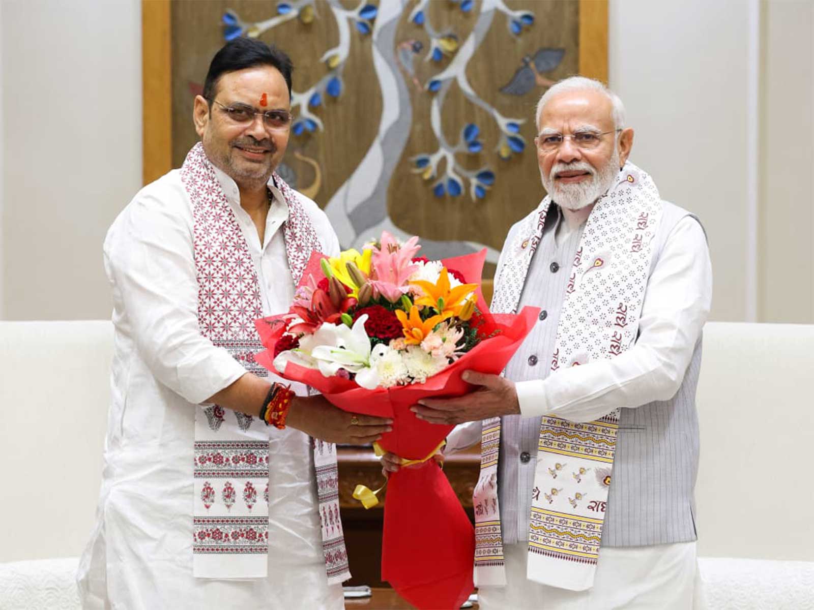 Rajasthan CM Bhajanlal Sharma with PM Narendra Modi (Photo/X/@BhajanlalBjp) Rajasthan CM Bhajanlal Sharma with PM Narendra Modi (Photo/X/@BhajanlalBjp)