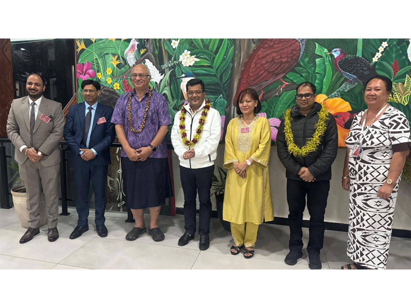 Minister of State for External Affairs Pabitra Margherita arrives in Samoa's capital, Apia. (Photo: X/@PmargheritaBJP) Minister of State for External Affairs Pabitra Margherita arrives in Samoa's capital, Apia. (Photo: X/@PmargheritaBJP)