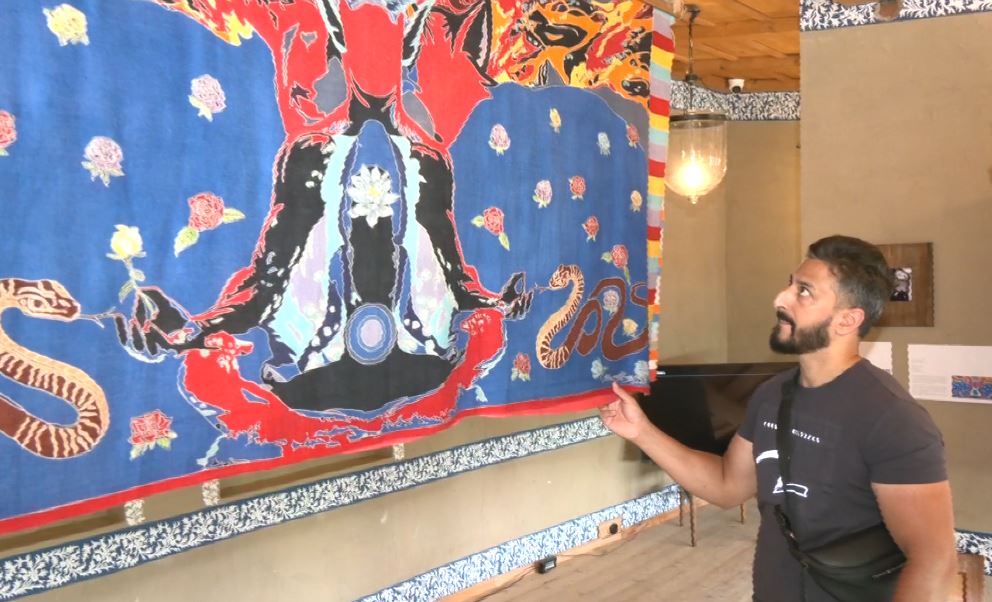 Lal Ded’s poetry, portraits take centre stage at unique Pashmina exhibition in Kashmir