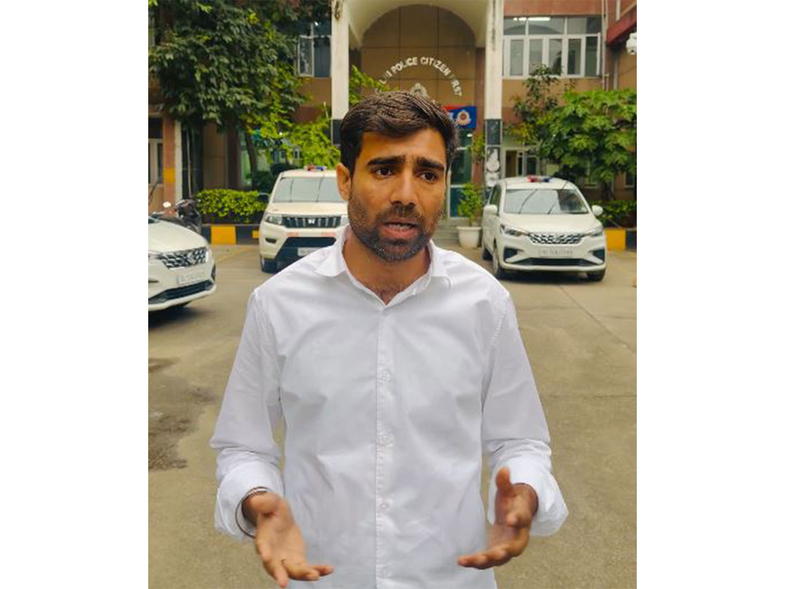 NSUI national president Vinod Jakhar (Photo/X@VinodJakharIN)