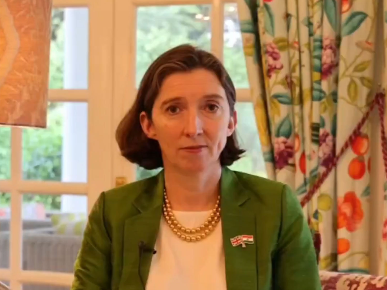 Outgoing UK High Commissioner to India Lindy Cameron. (Photo: X/@UKinIndia)