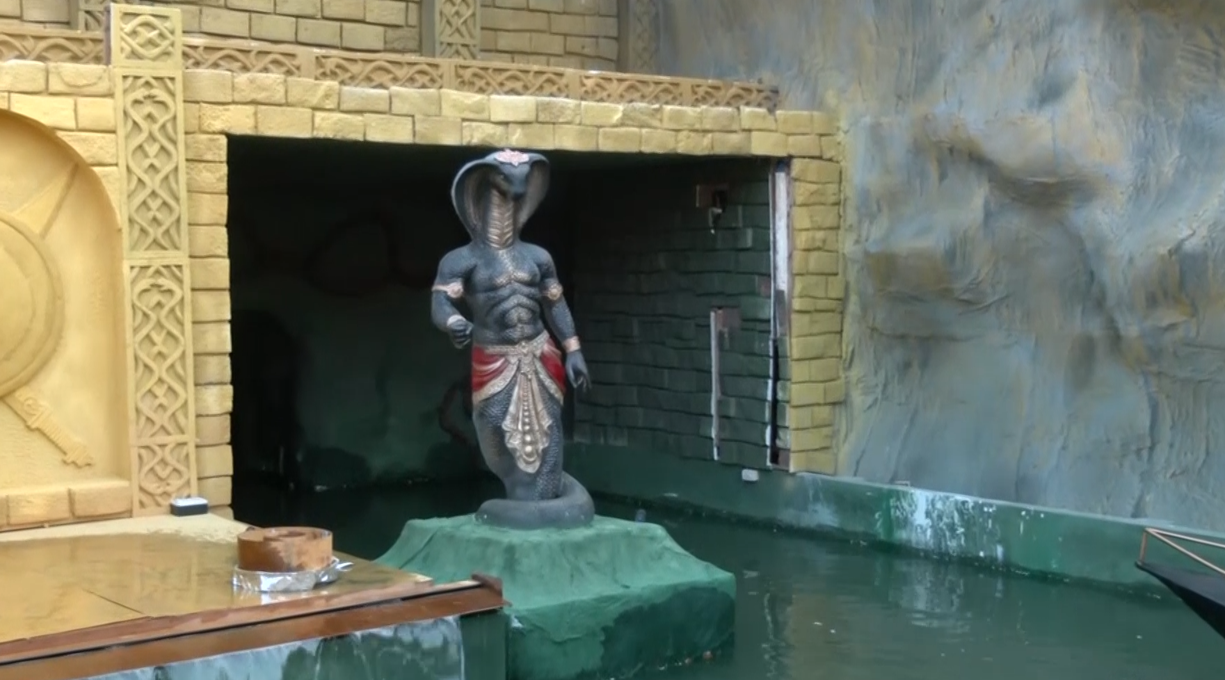 Unique floating Durga Puja Pandal on Naglok theme in Guwahati attracts devotees