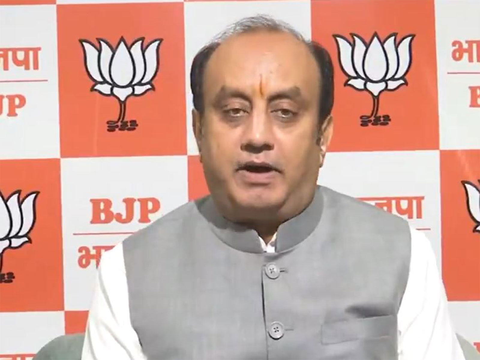 BJP MP Sudhanshu Trivedi (Photo/ ANI)