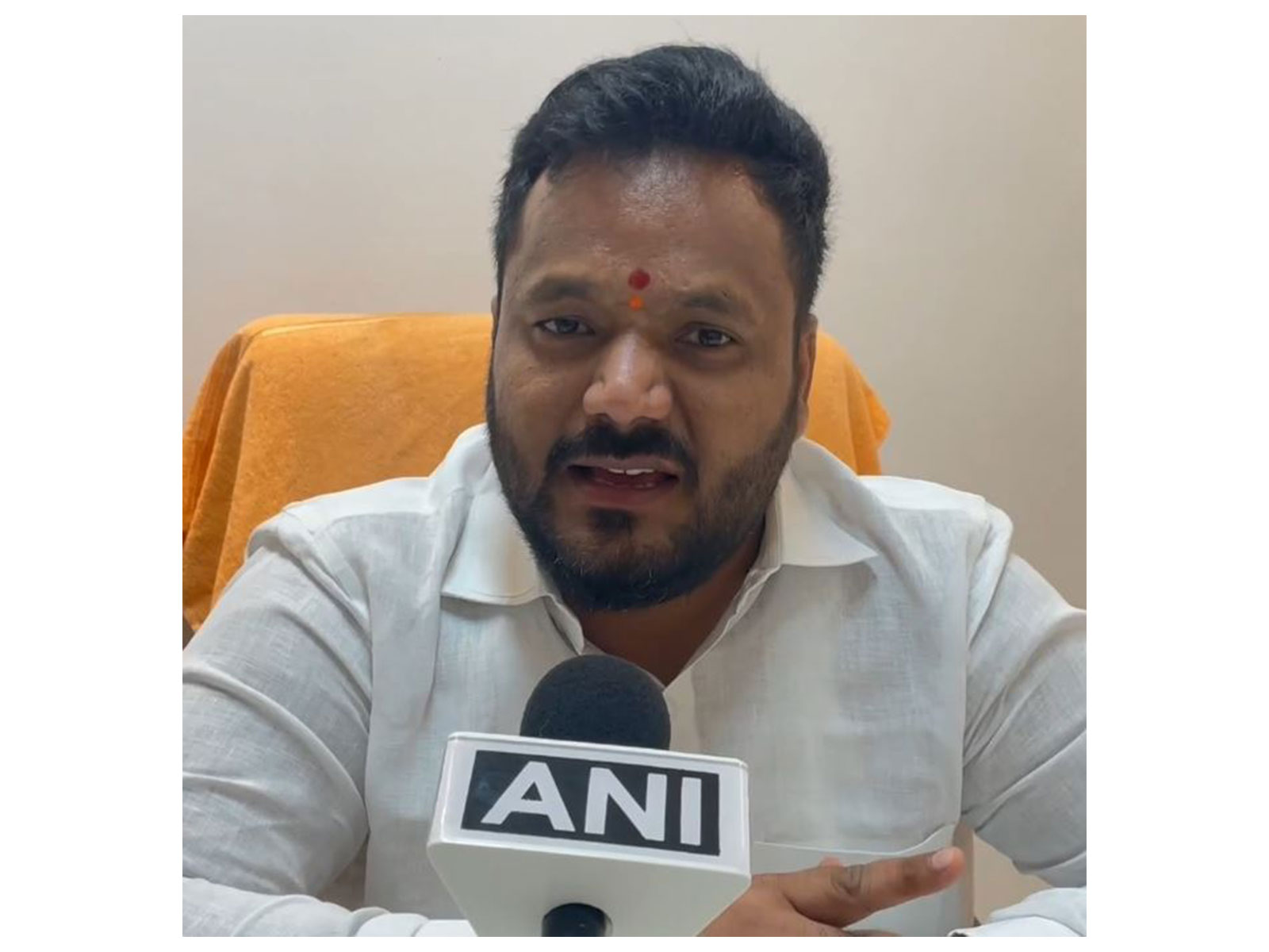 Bharatiya Janata Yuva Morcha (BJYM) Telangana State President Ganesh Kunde (Photo/ANI) Bharatiya Janata Yuva Morcha (BJYM) Telangana State President Ganesh Kunde (Photo/ANI)