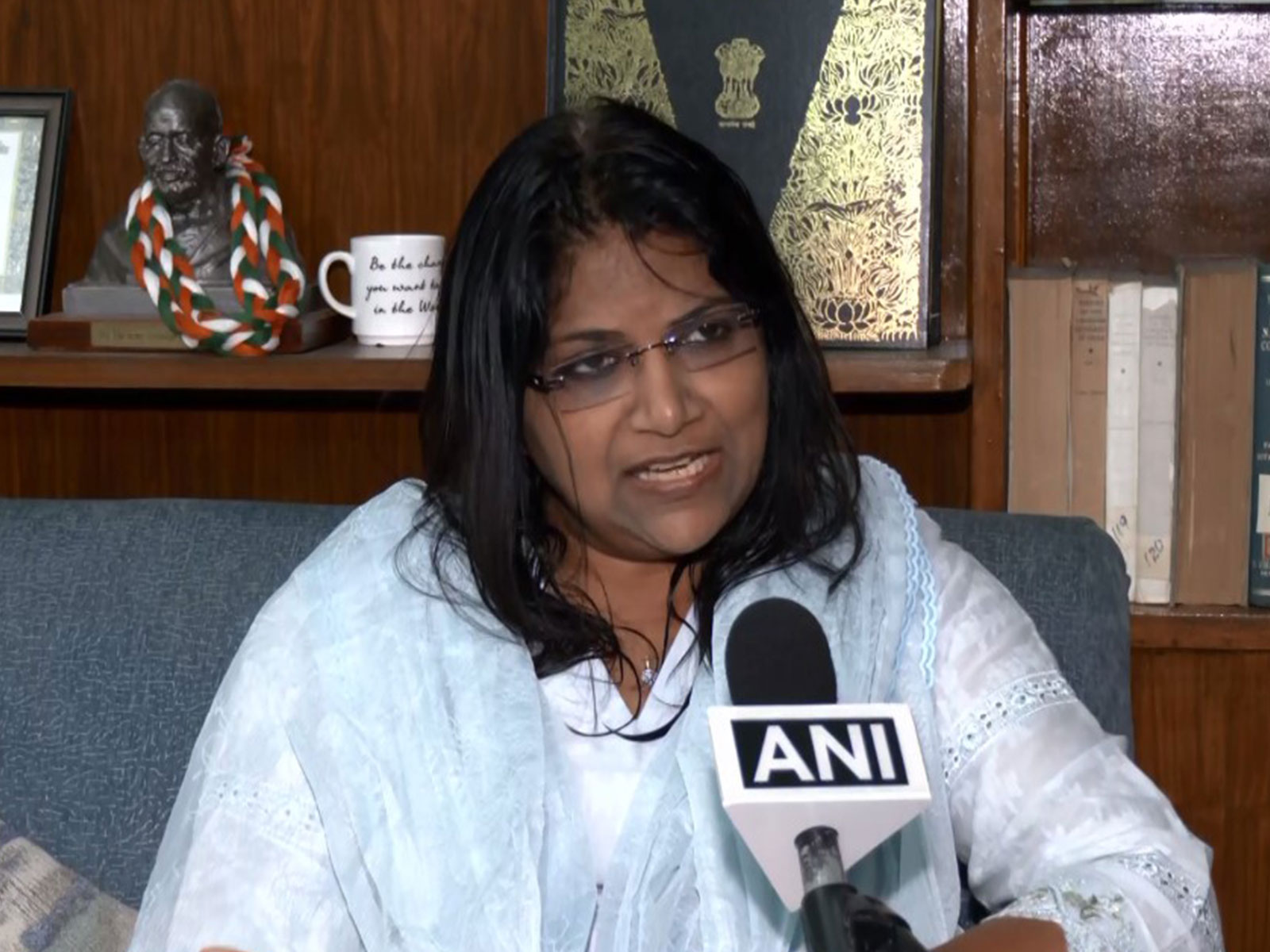 Congress Rajya Sabha MP Jebi Mather (Photo/ANI) Congress Rajya Sabha MP Jebi Mather (Photo/ANI)