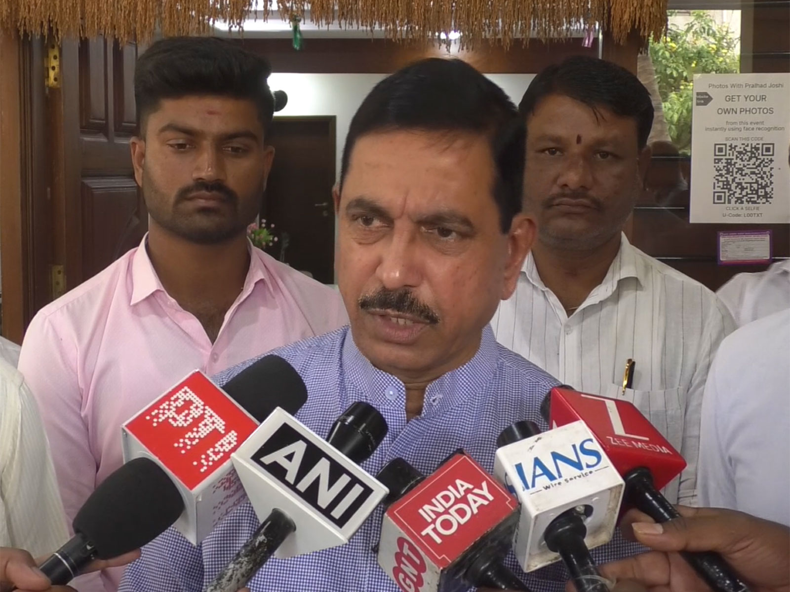 Union Minister Pralhad Joshi (Photo/ANI) Union Minister Pralhad Joshi (Photo/ANI)