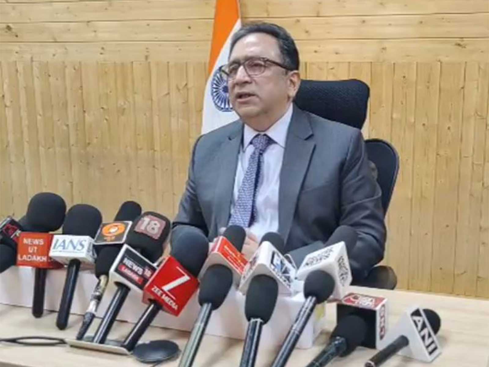 Ladakh Chief Secretary Ashish Kundra (Photo/ANI) Ladakh Chief Secretary Ashish Kundra (Photo/ANI)